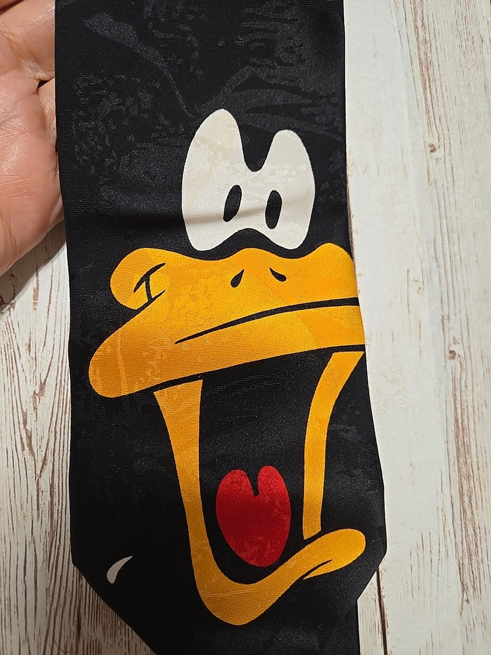 Vintage Looney Tunes Mania Daffy Duck Tie - Warner Brothers 1993